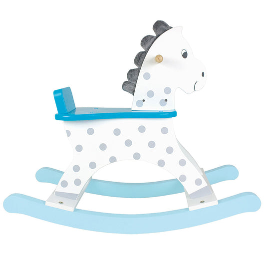 Jabadabado Schaukelpferd Blau